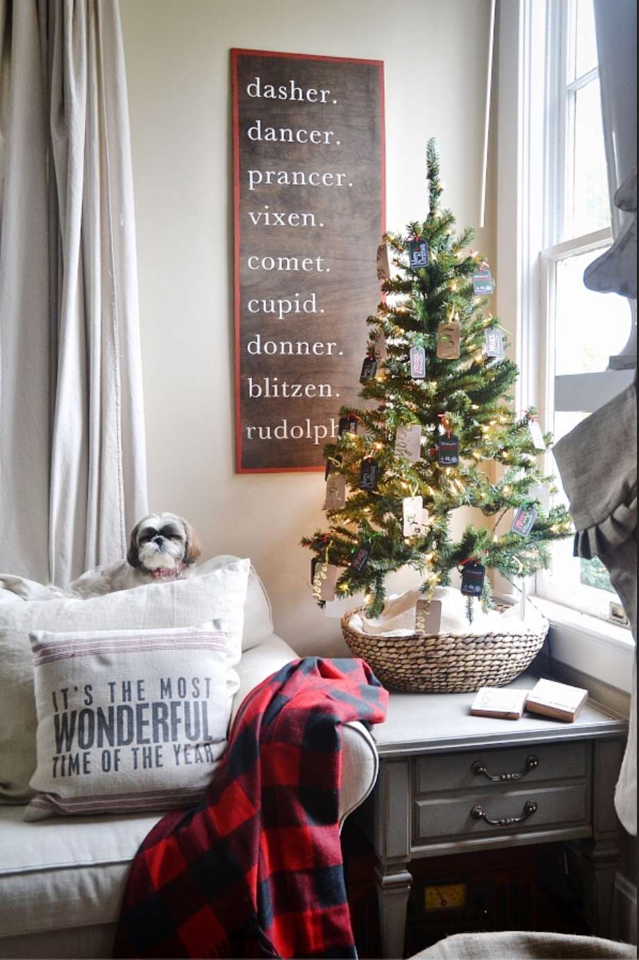 small space christmas decor