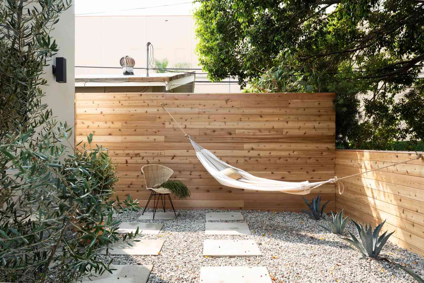 small backyard hammock ideas