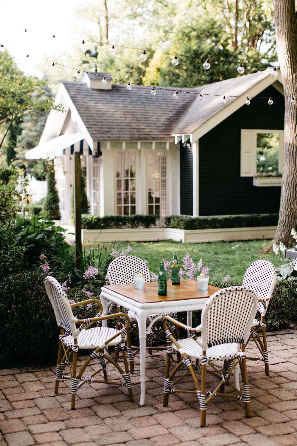 backyard card table ideas