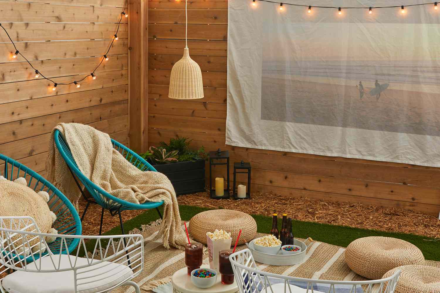 coole Hinterhoffilm Nacht Ideen