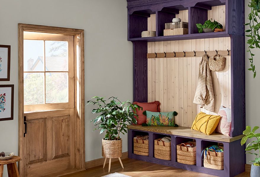 Need to Stain Your Deck? These Are the Top 4 Wood Stain Colors of the Year 12 Violet by Minwax stain color.
