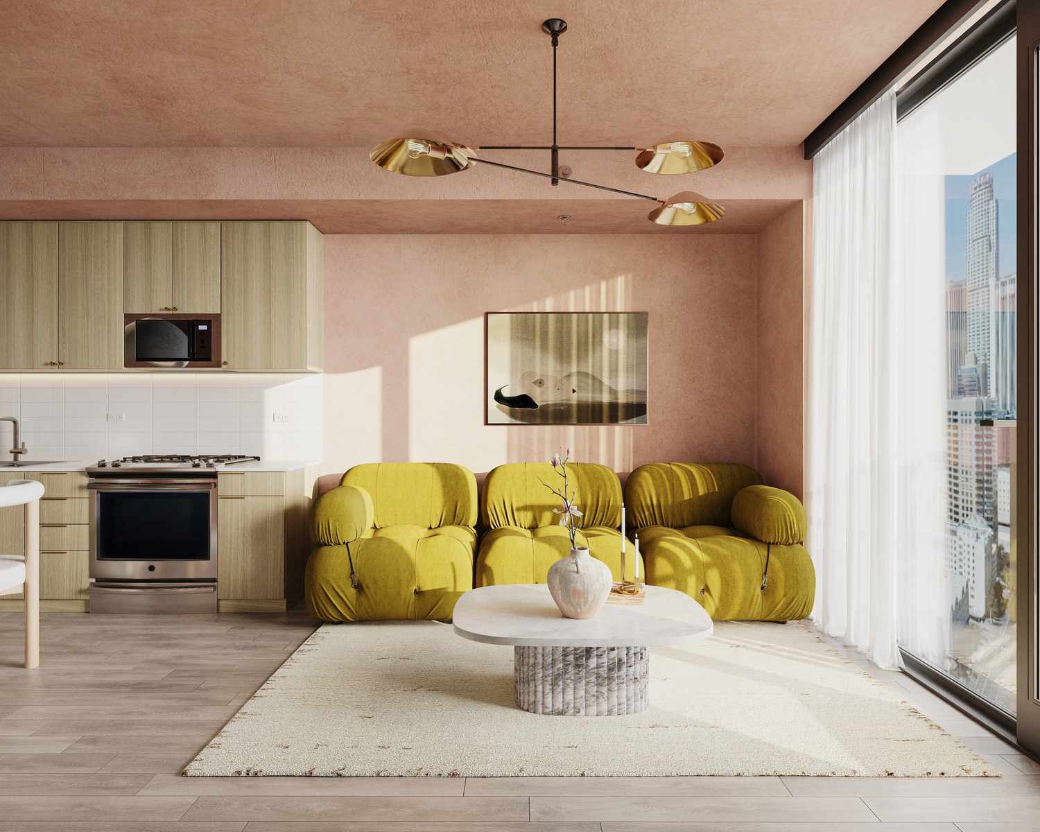 Designer lieben diesen Designtrend in diesem Jahr (und es ist tatsächlich erschwinglich) 10 Wohnzimmer entworfen von Studio KT