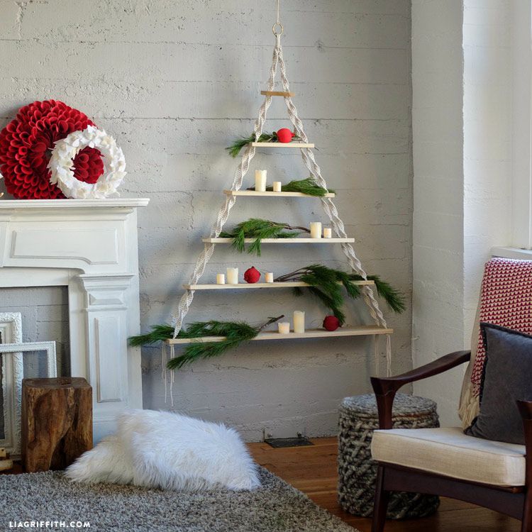 diy christmas tree alternatives