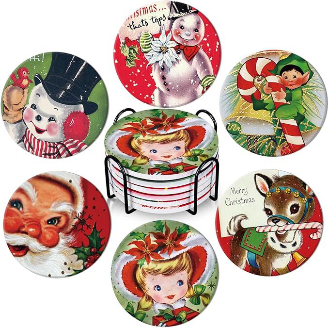 Retro -Weihnachtsprüfter