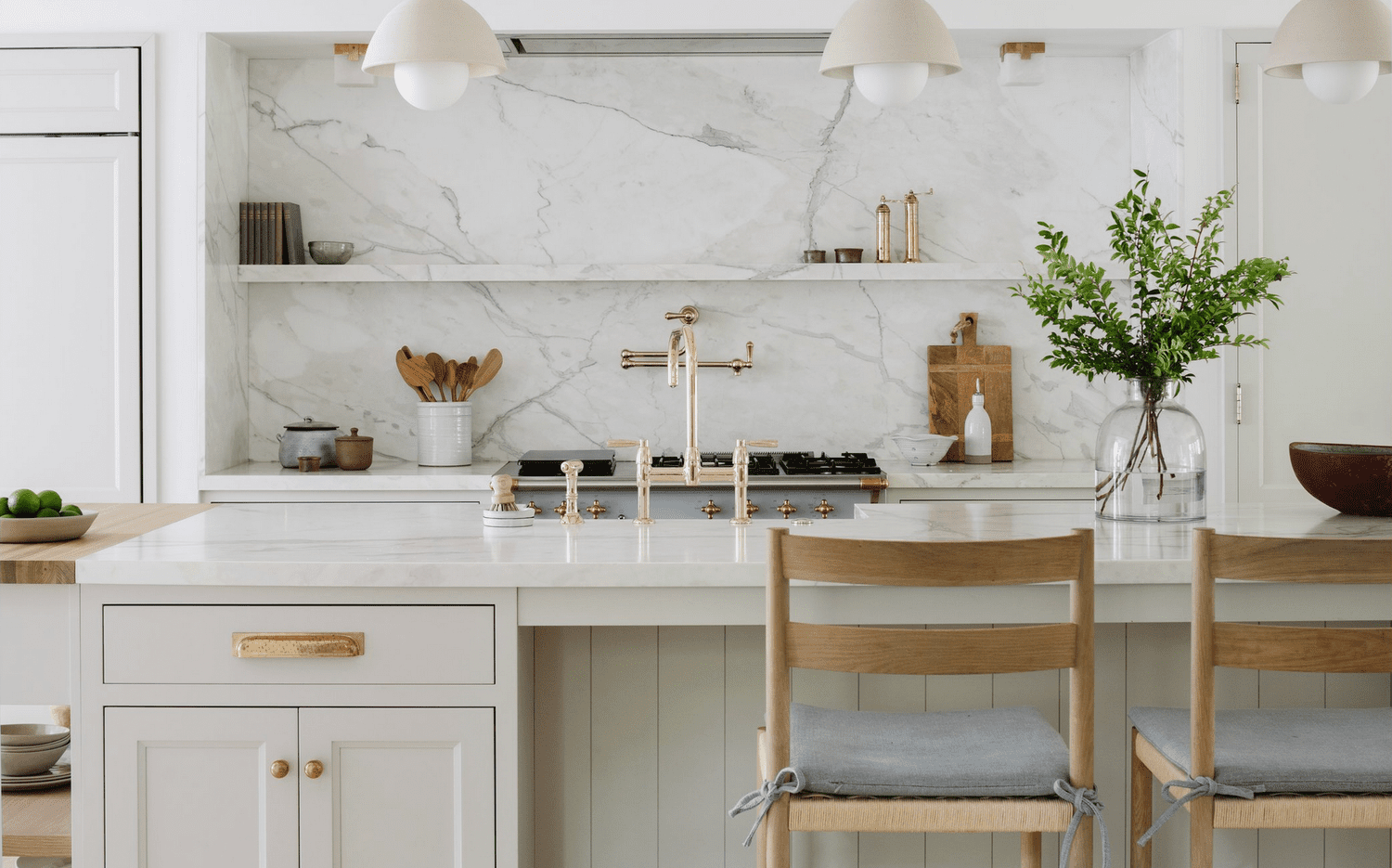 Styling moderne Küchenarbeitsplatten