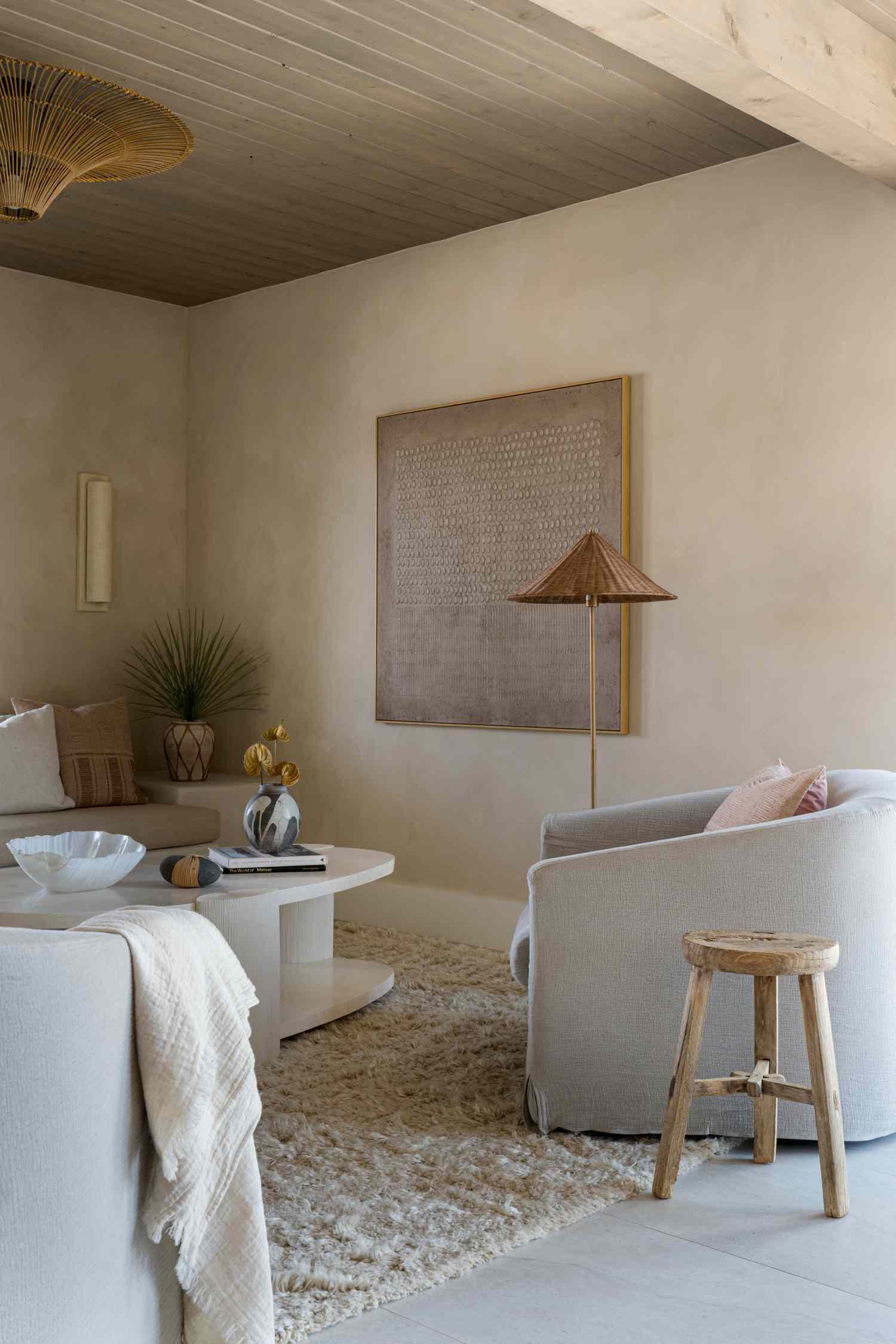 Modernes Boho Wohnzimmer