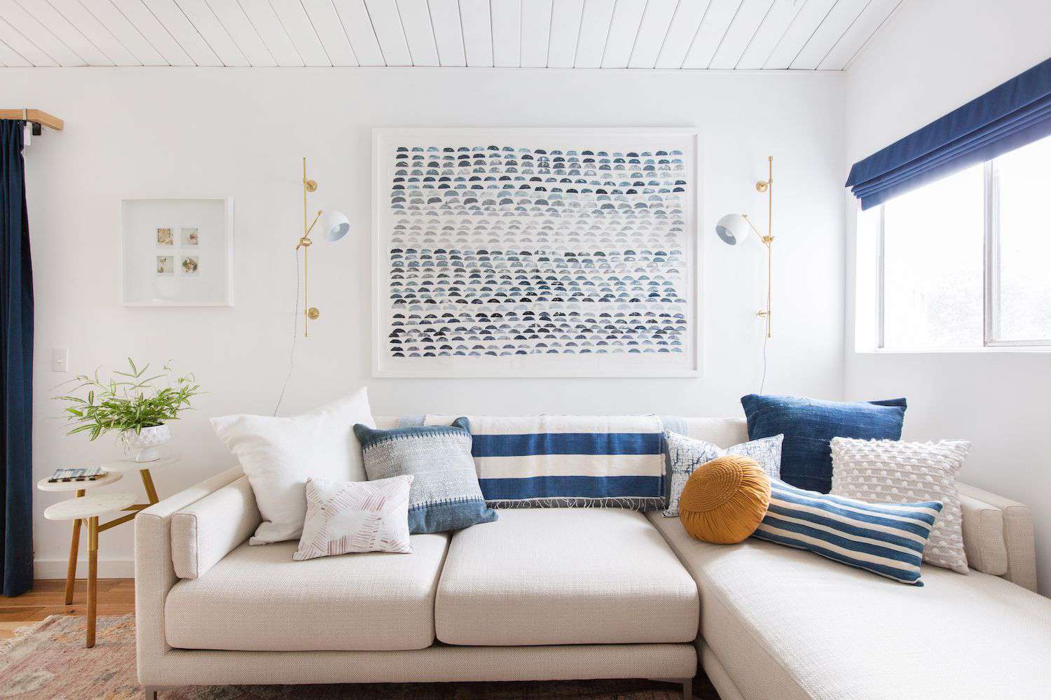 casual coastal living room