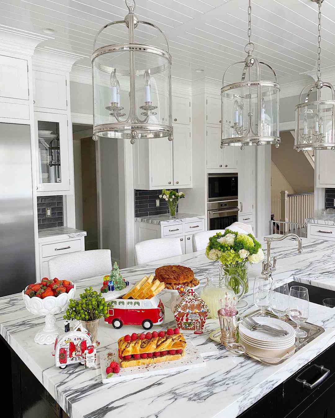 Luxurious Christmas Kitchen