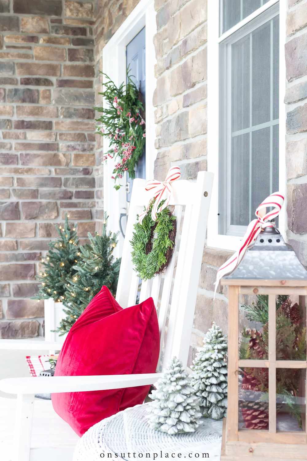 front porch christmas