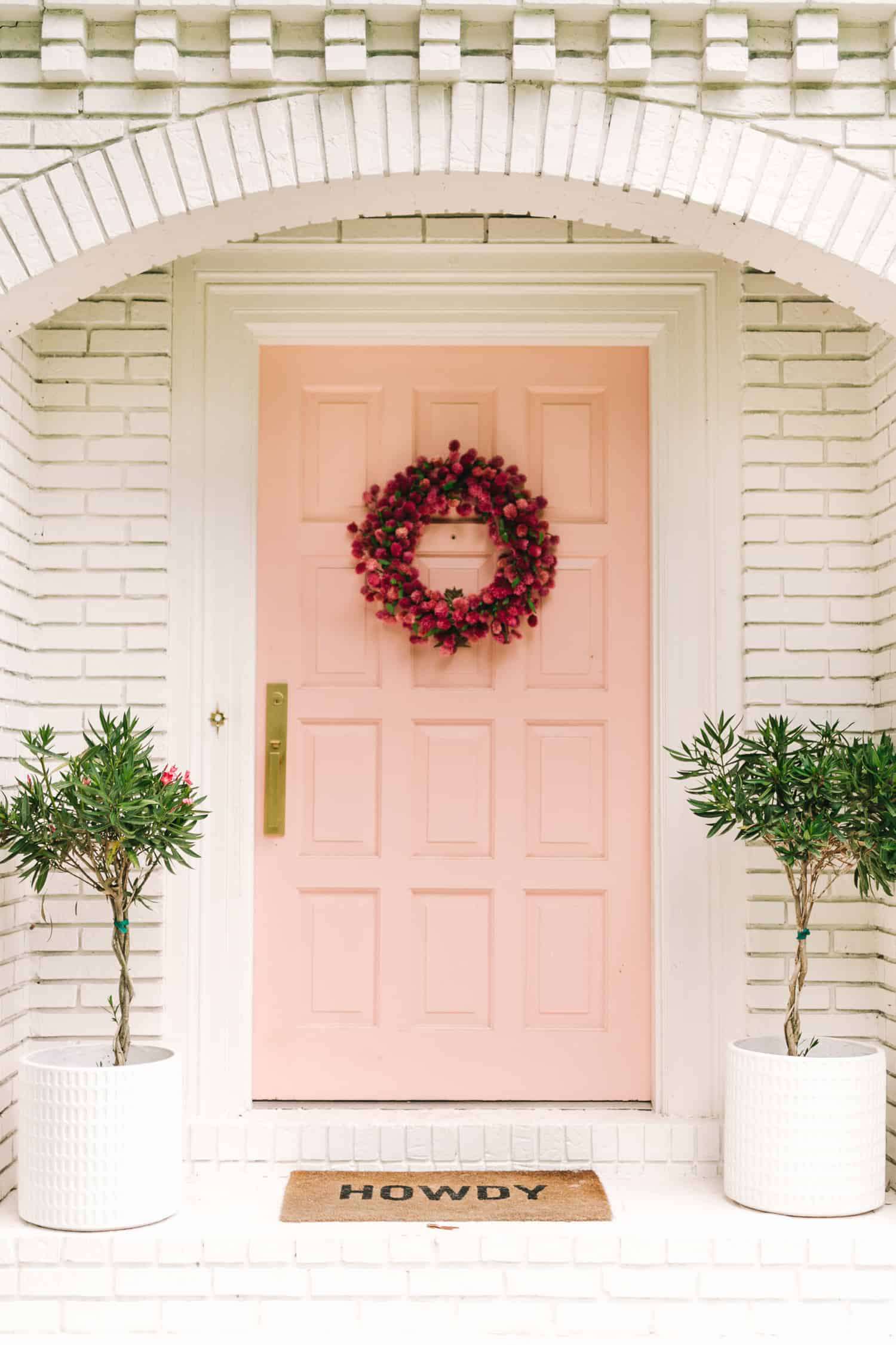 front porch christmas wreath ideas