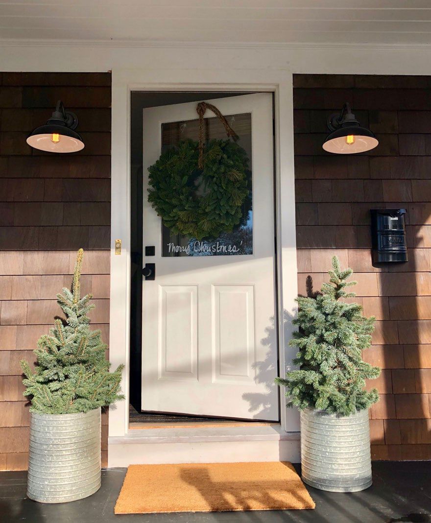 front porch christmas
