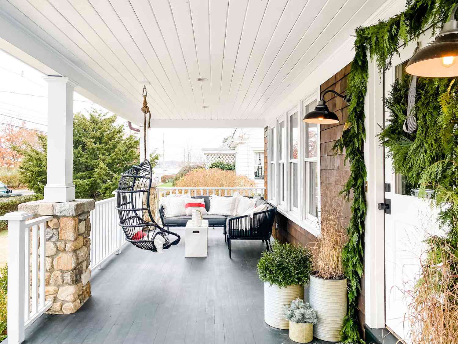 front porch christmas