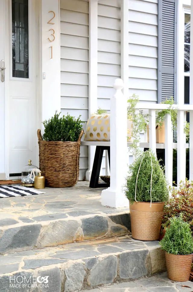 front porch christmas