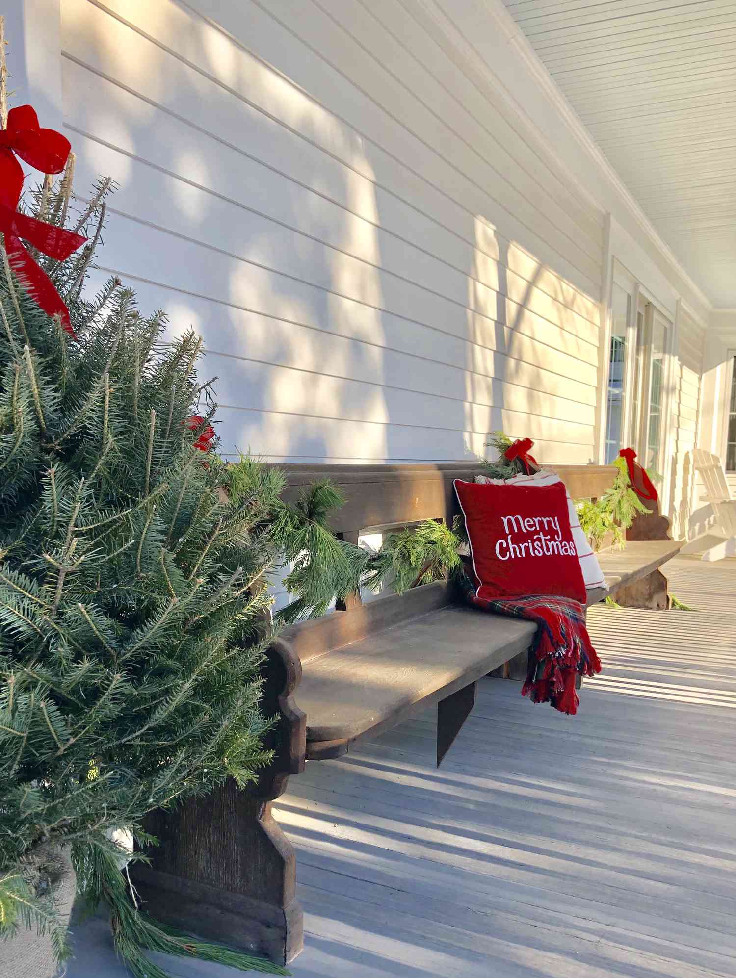 front porch christmas