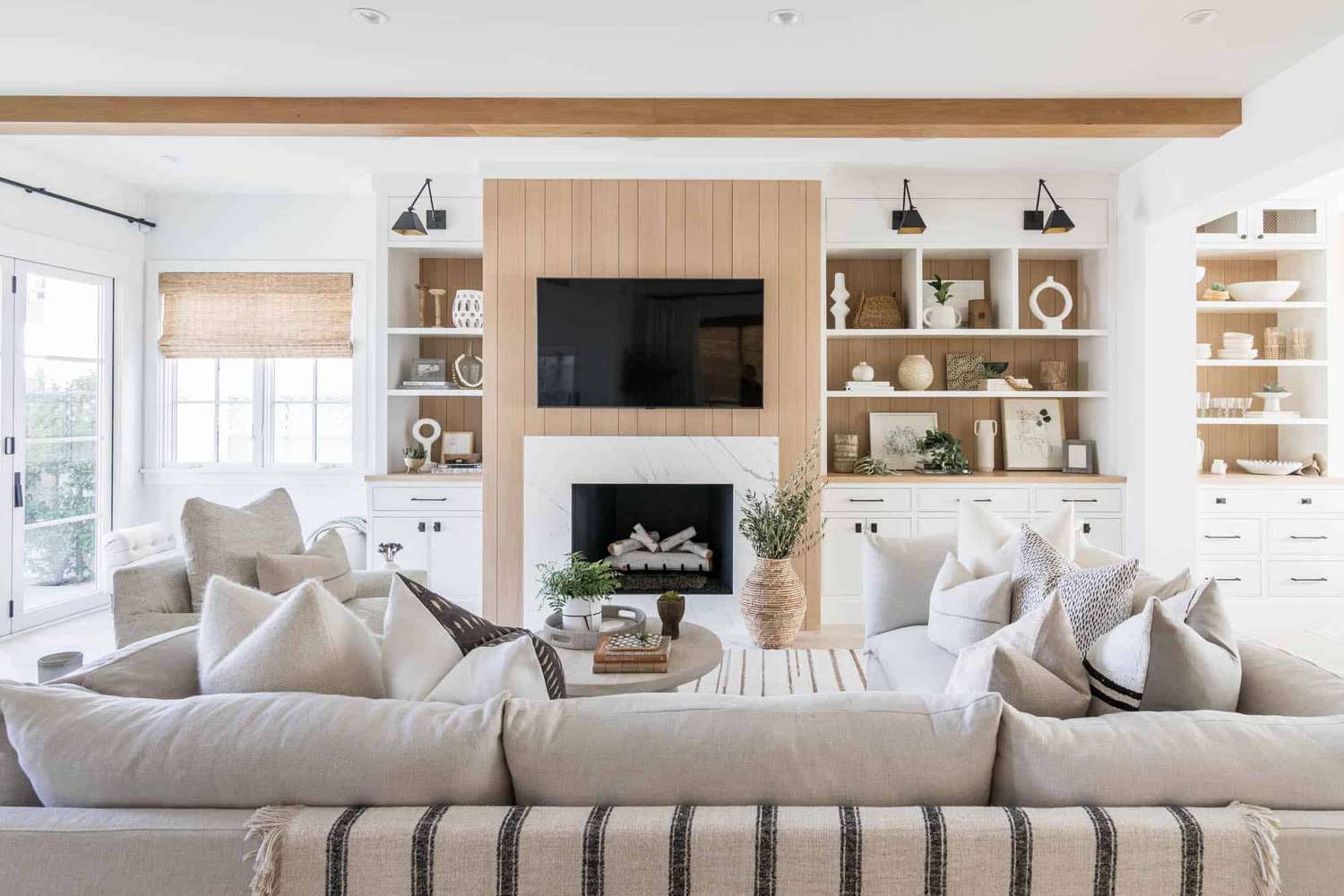 neutral coastal living room 