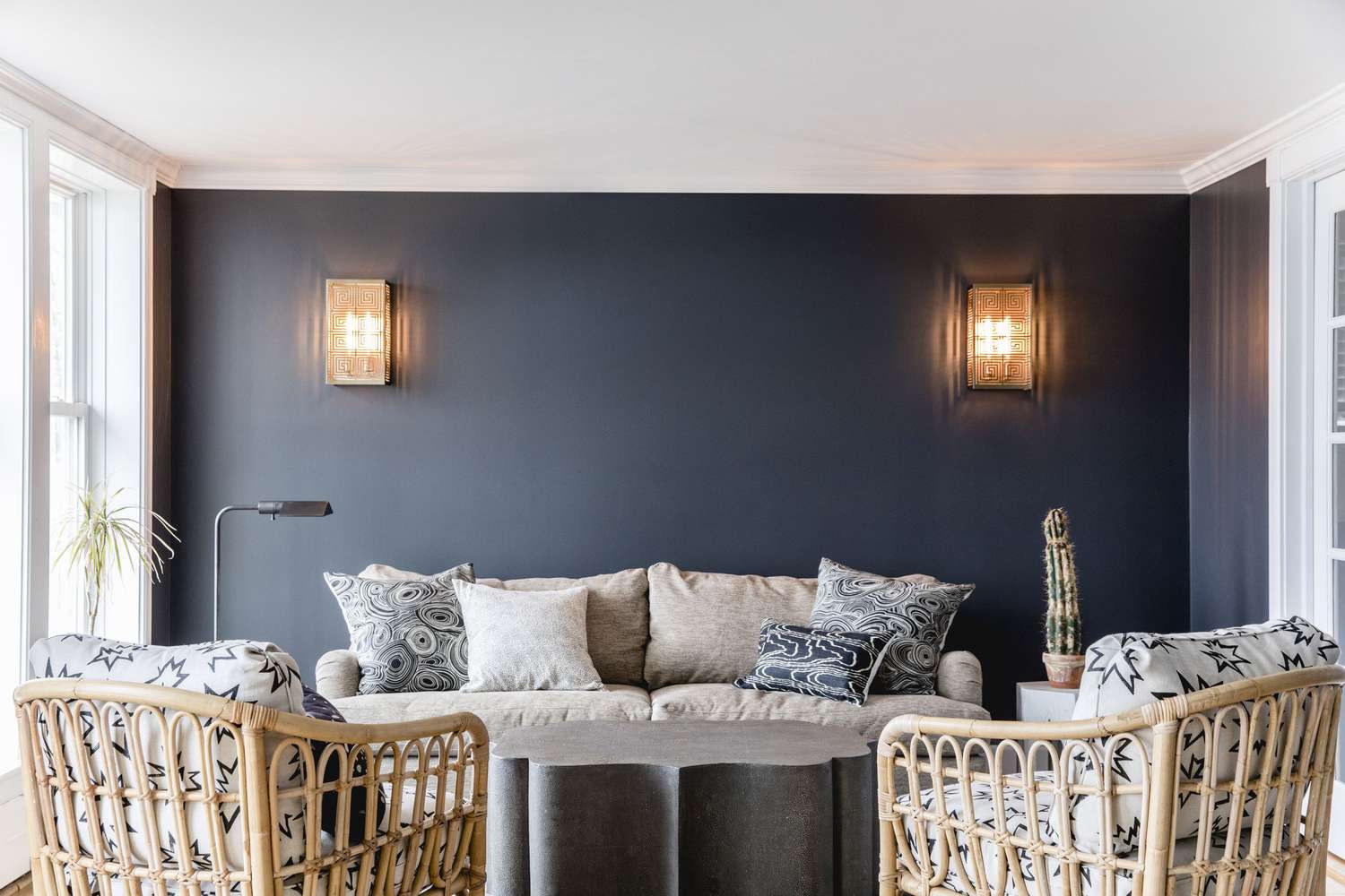 moody coastal living room