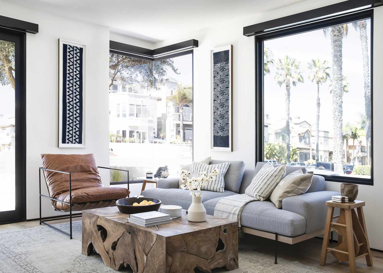 modern coastal living room