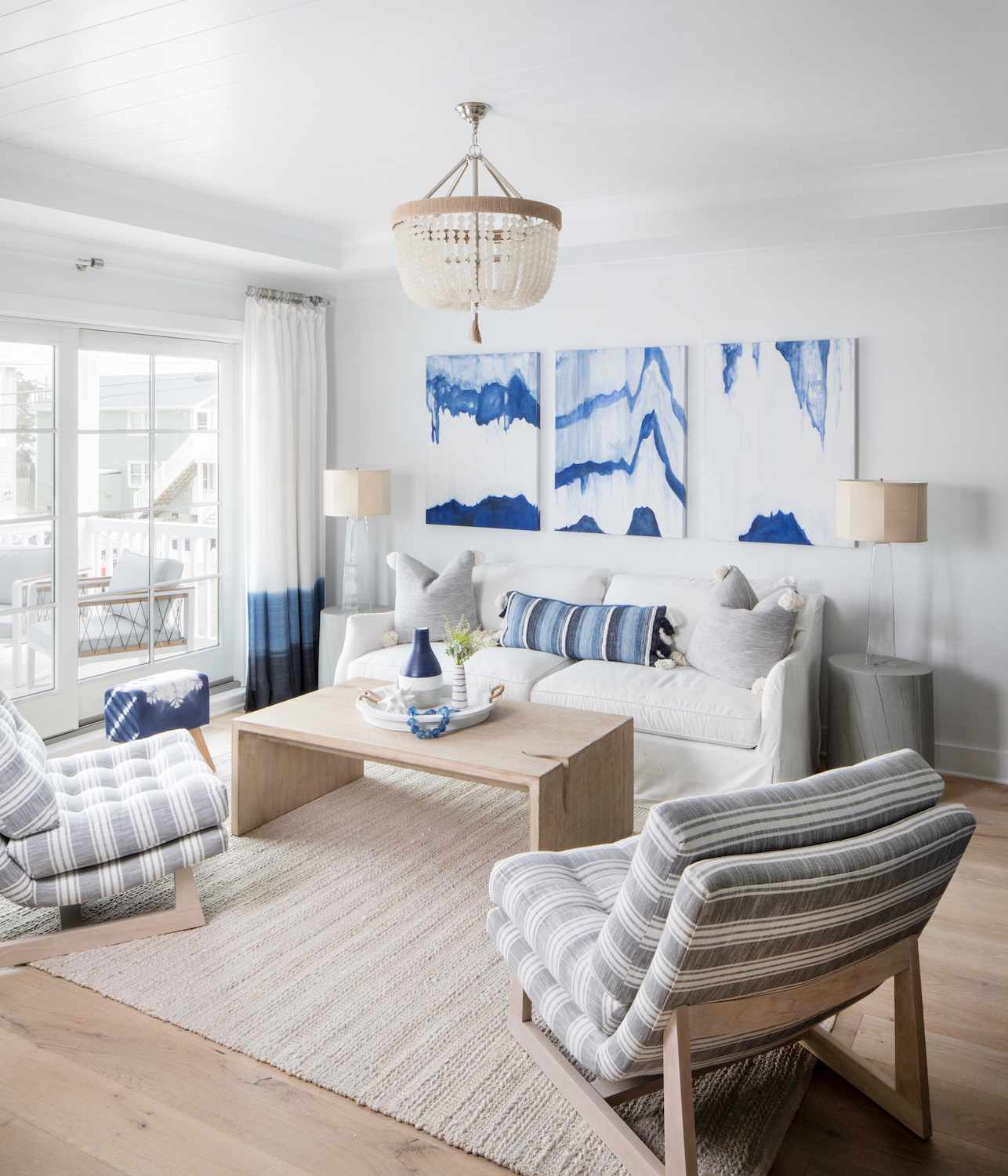 modern coastal living room