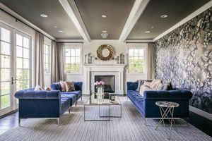 Designer sind sich einig: Dies sind die entspannendsten Farben für jeden Raum 4 blaue Wohnzimmer Ideen