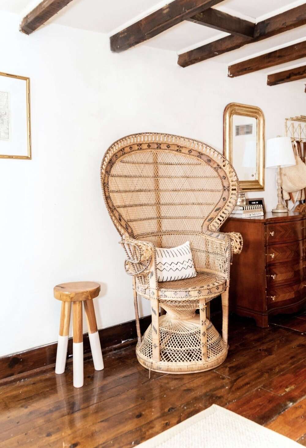Holzhocker
